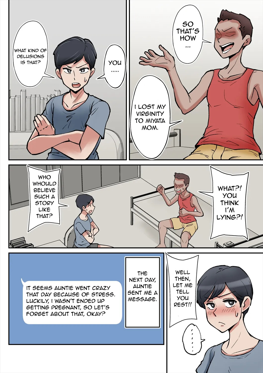 Hentai Manga Comic-I Want to Have Sex With Miyata Mother Too!!-Read-17